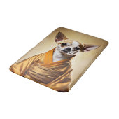 Tapis De Bain Chihuahua bouddhiste (Angle)