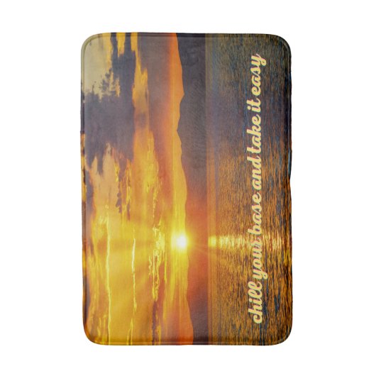 Tapis de bain Chill Your Base (Devant (Vertical))