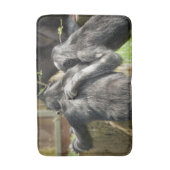 TAPIS DE BAIN CHIMPANZÉS (Devant (Vertical))