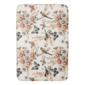 Tapis De Bain Chinoiserie Harmonie des oiseaux et des papillons (devant Vertical)