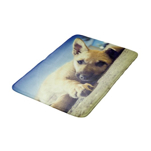 Tapis De Bain Chiot (Angle)