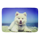Tapis De Bain Chiot blanc (Devant)