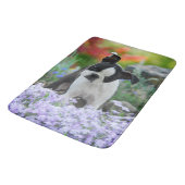 Tapis De Bain Chiot de chien de Boston Terrier (Angle)