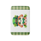 Tapis De Bain Chiot de la Saint-Patricks (Devant (Vertical))