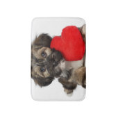 Tapis De Bain Chiot de Valentine Havanese d'amant (Devant (Vertical))