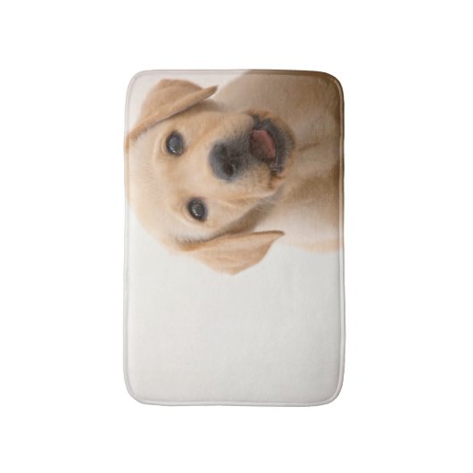 Tapis De Bain Chiot d'or de Labrador (Devant (Vertical))