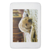 Tapis De Bain chiot jaune 2 labo (devant Vertical)