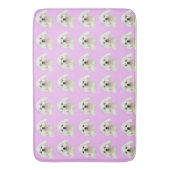 Tapis De Bain Chiot maltais (devant Vertical)