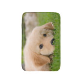 Tapis De Bain Chiot mignon de golden retriever rêvant le pré, (Devant (Vertical))