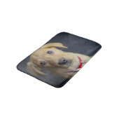 Tapis De Bain Chiot rouge de Fox Labrador (Angle)