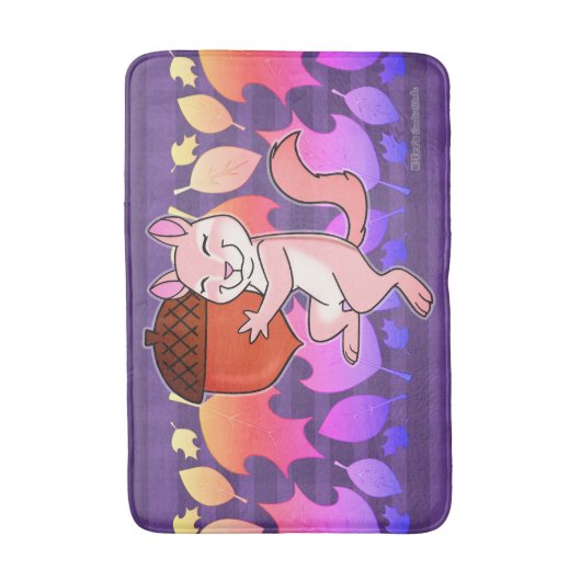 Tapis De Bain Chipmunk joyeux - (Devant (Vertical))