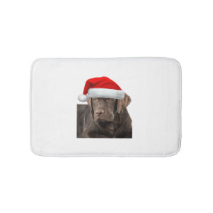 Tapis De Bain Chocolat Lab Chemise Labrador Retriever Chien Chri