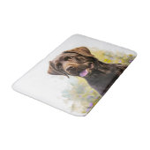 Tapis De Bain Chocolat Labrador (Angle)