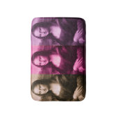 Tapis De Bain Chocolat rose violet Mona Lisa (Devant (Vertical))
