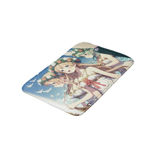 Tapis De Bain Chœur d'anime (Angle)
