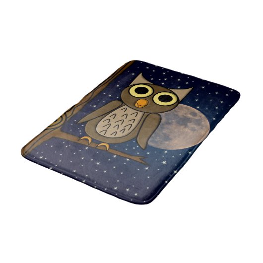 Tapis De Bain Chouette (Angle)