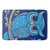 Tapis De Bain Chouette à mâchoires (Devant)