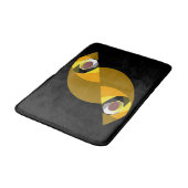 TAPIS DE BAIN CHOUETTE ABSTRAITE (Angle)