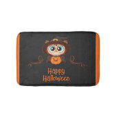 Tapis De Bain Chouette/Automne/Automne/Halloween/citrouille (Devant)