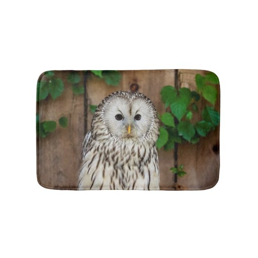 Tapis De Bain Chouette barrée (Devant)