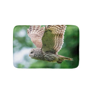 Tapis De Bain Chouette barrée en vol