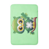 Tapis De Bain Chouette bébé mignonne St Patrick dessin animé (Devant (Vertical))