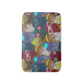 Tapis De Bain Chouette dans la couronne (Devant (Vertical))