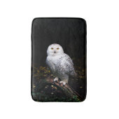 Tapis De Bain Chouette hivernale majestueuse (Devant (Vertical))
