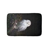 Tapis De Bain Chouette hivernale majestueuse (Devant)