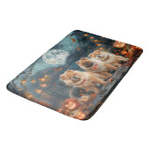 Tapis De Bain Chow Chow Halloween Éffrayant (Angle)