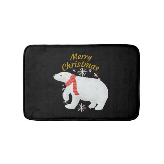 Tapis De Bain Christmas Bear (Devant)