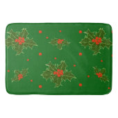 Tapis De Bain Christmas Holly (Devant)