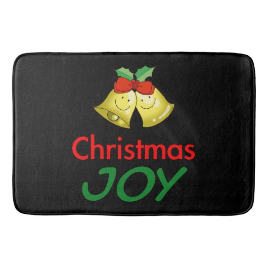 Tapis De Bain Christmas joy (holly bells) (Devant)
