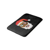 Tapis De Bain christmas santa claus funny Pineapple (Angle)