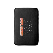 Tapis De Bain CHRISTMAS Snow and Snowballs (Devant (Vertical))