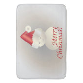 Tapis De Bain Christmas Snowman (devant Vertical)