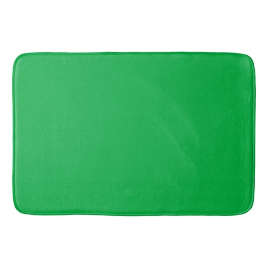 Tapis De Bain Chroma couleur clé vert (Devant)