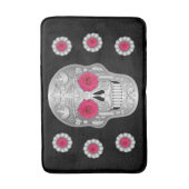 Tapis De Bain Chrome Calavera (Rose rose) Mat de bain (Devant (Vertical))