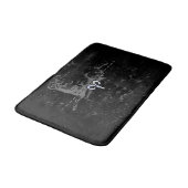 Tapis De Bain Chrome comme Aries Symbole Zodiac sur Hevelius (Angle)