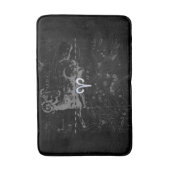 Tapis De Bain Chrome comme Aries Symbole Zodiac sur Hevelius (Devant (Vertical))