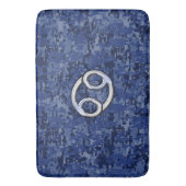 Tapis De Bain Chrome comme cancer Connexion Camion numérique ble (devant Vertical)