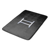 Tapis De Bain Chrome moderne comme Gemini signe Zodiac (Angle)