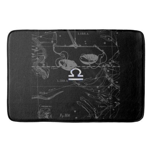 Tapis De Bain Chrome Style Libra Zodiac Connexion Hevelius (Devant)