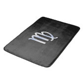 Tapis De Bain Chrome Style Virgo Zodiac Connexion peau de serpen (Angle)