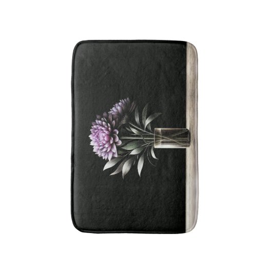 Tapis De Bain Chrysanthème (Devant (Vertical))