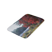 Tapis De Bain Chute Foliage Pond Peinture Nature Art (Angle)
