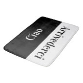 Tapis De Bain Ciao - salutations en italien (Angle)