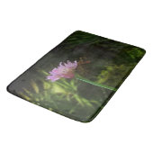 Tapis De Bain Ciboulette à fleurs et palmier (Angle)