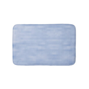 Tapis De Bain Ciel bleu clair minimaliste abstrait motif mignon