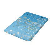 Tapis De Bain Ciel bleu et fleurs (Angle)